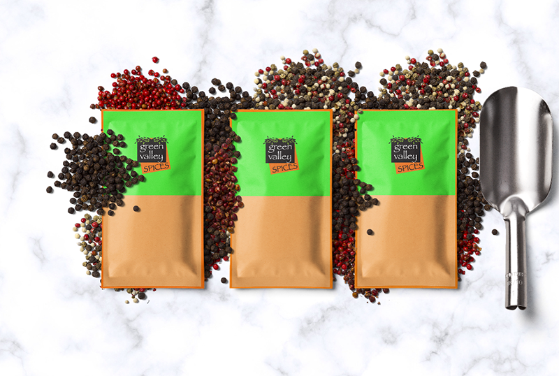 sachet-package- Green Valley Spices