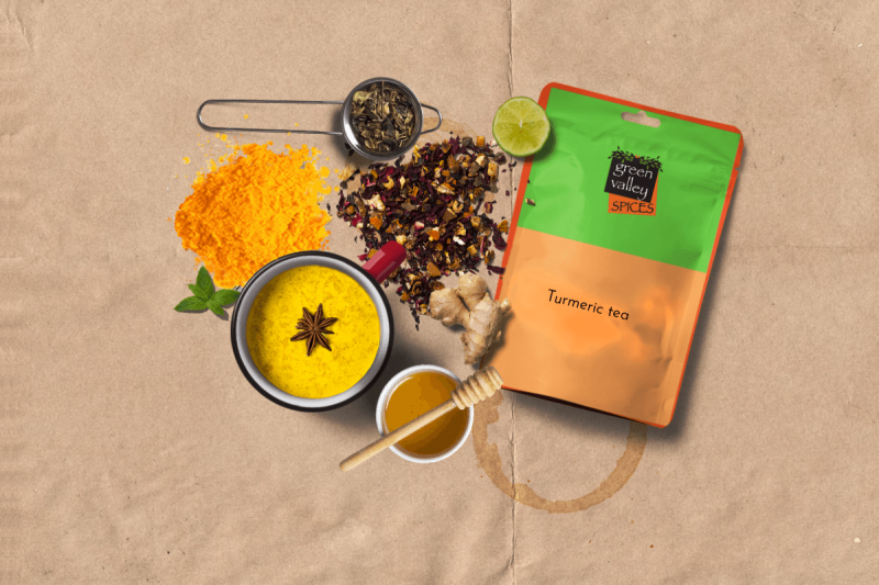 Turmeric Fruit Melange