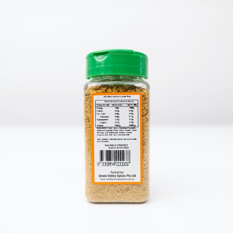 Shaker Jar Seasonings - Mediterranean Lamb Rub - Image 2