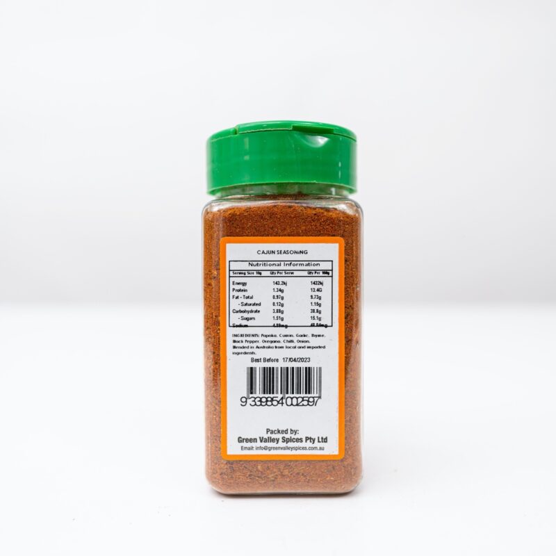 Spice Shaker Jars – Cajun Seasoning - Image 2