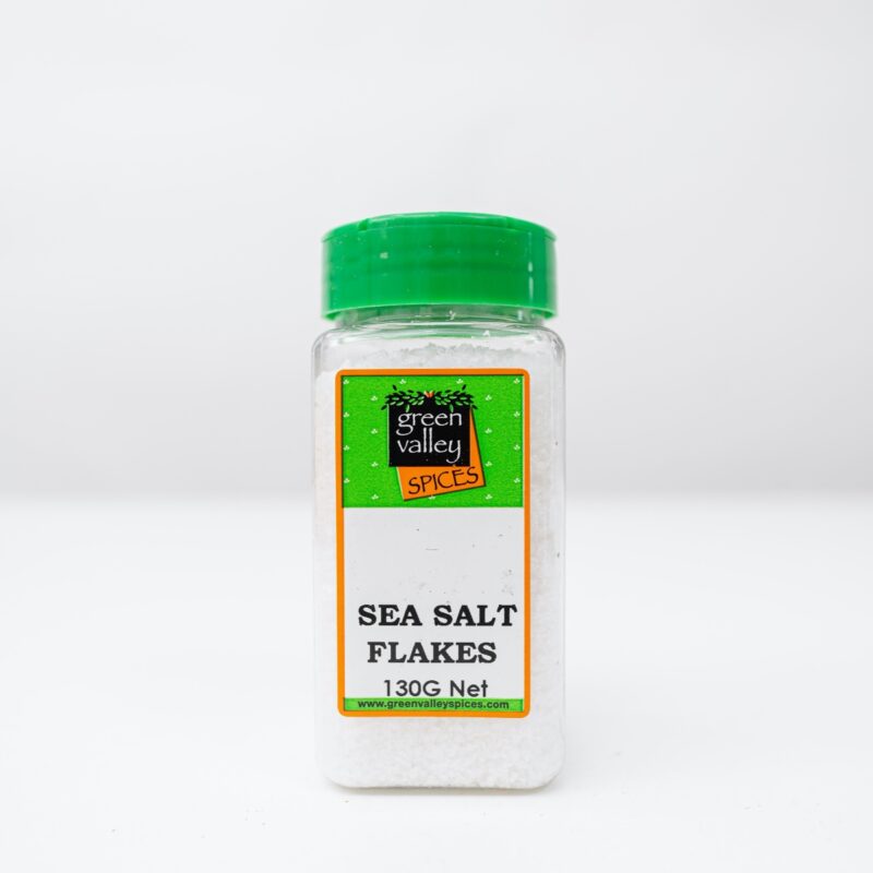 Shaker Jar – Sea Salt Flakes White
